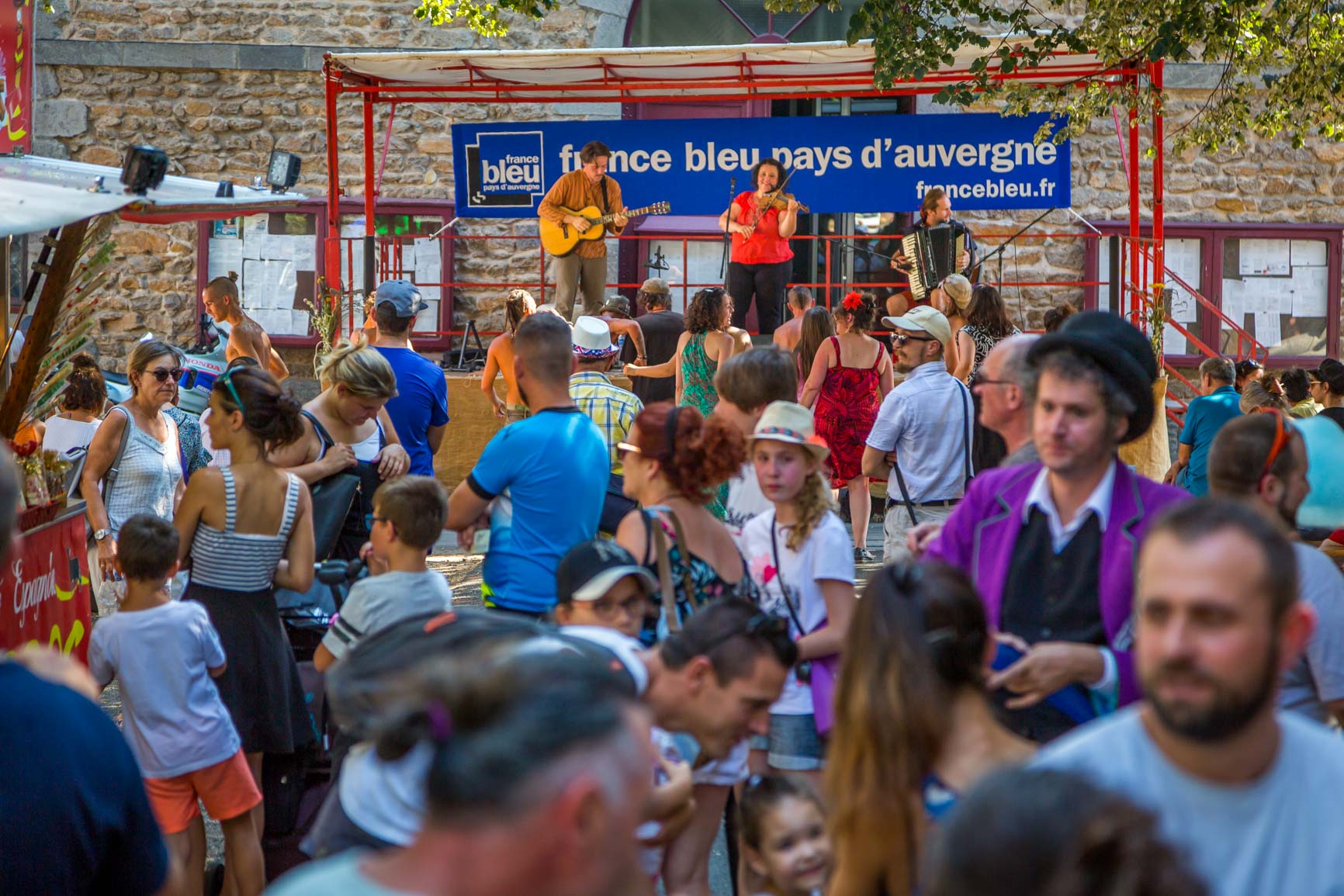 Bonne ambiance lors de la Fête dans la ville 2018