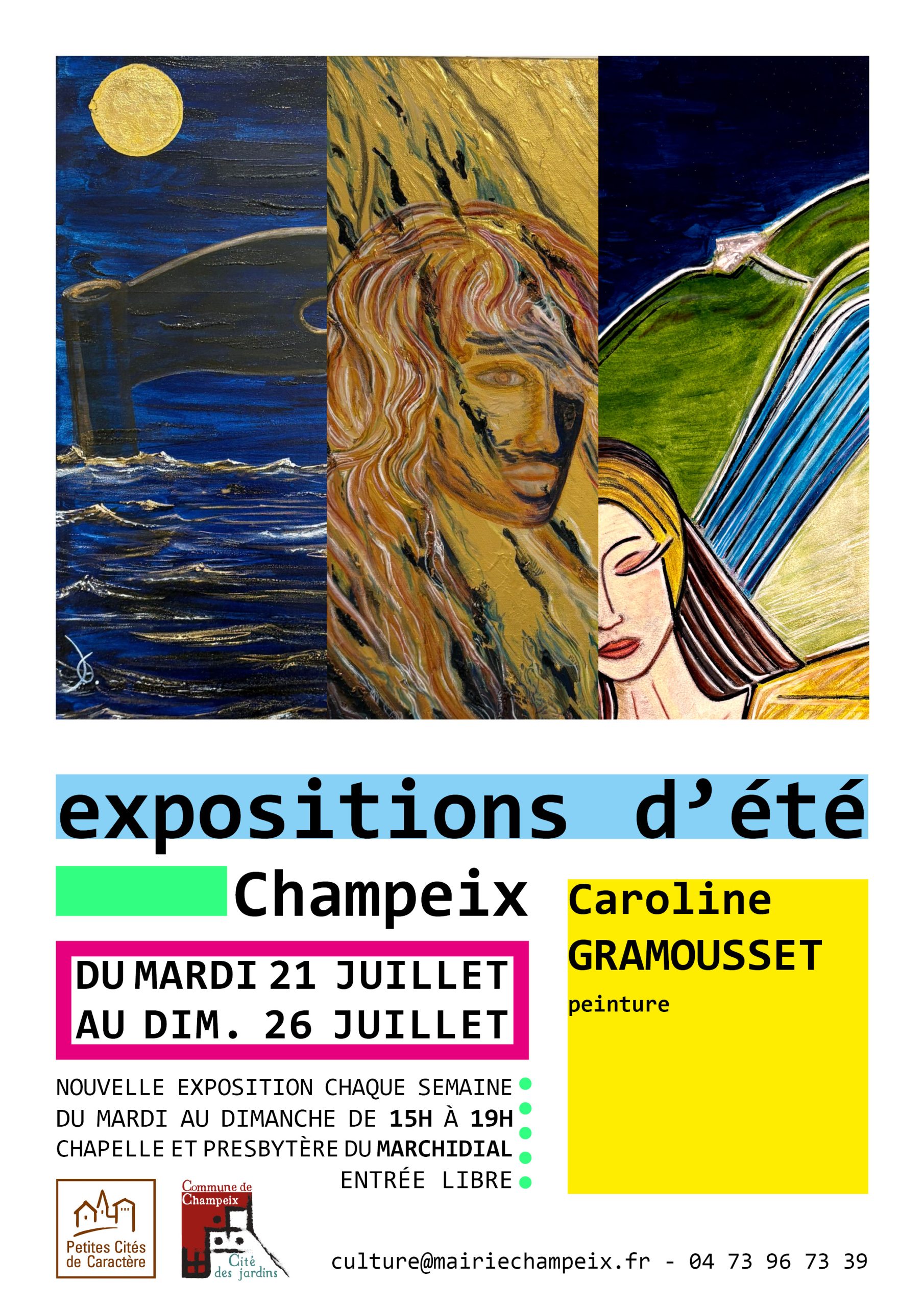 expo d'été 2026 caroline gramousset